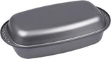 Chg 9942-04 Bratenform Mit Deckel, Antihaftbeschichte, Antracit-Metallic, 37 X 20 X 7 Cm Formy a plechy na pečení Naty Shop