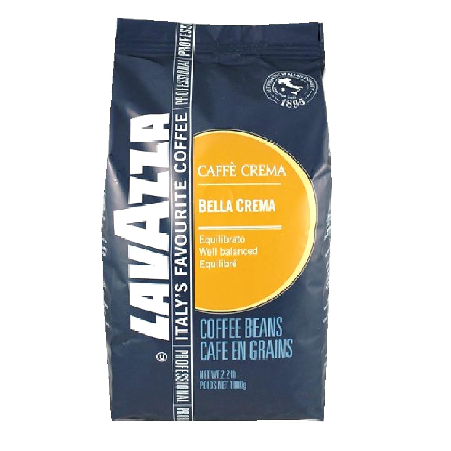 Lavazza Bella Crema Caffe Crema Espresso - 6 x 1 kg zrnkové kávy