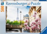 Ravensburger Puzzle 12000366 - Jaro v Paříži - 500dílné puzzle pro dospělé a děti od 12 let Puzzle Naty Shop Starý design