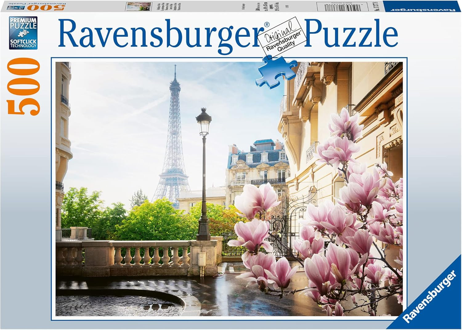 Ravensburger Puzzle 12000366 - Jaro v Paříži - 500dílné puzzle pro dospělé a děti od 12 let Puzzle Naty Shop Starý design