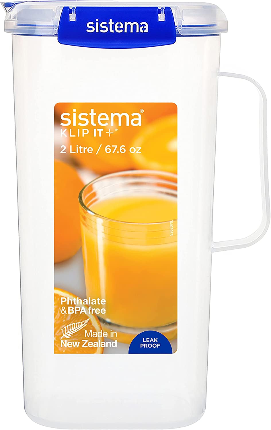 KLIP IT Plus systémová sada dóz pro skladování potravin, kulaté | 300 ml l | vzduchotěsné, stohovatelné a vzduchotěsné skladovací dózy s víčkem | vhodné do lednice/mrazáku | bez BPA | 4 kusy Dózy na potraviny Naty Shop 2000 Ml