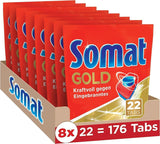 Somat Gold tabs do myčky (105 karet) Naty Shop Kitchen Detergents 176 kapslí -