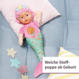 BABY born Mermaid pro miminka, omyvatelná měkká panenka, panenka mořská panna s měkkou vinylovou hlavou, 33 cm vysoká, 832288 Zapf Creation