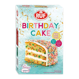 Narozeninový dort RUF, Geburtstagskuchen, Schicht-Torte Aus Rührteig Und Konfetti-Streusel, Tortencreme Und Buntem Dekor-Mix, Für Kindergeburtstag, Familienfeier, Einschulung, 1X425G Icings and Decor Naty Shop 4Er5