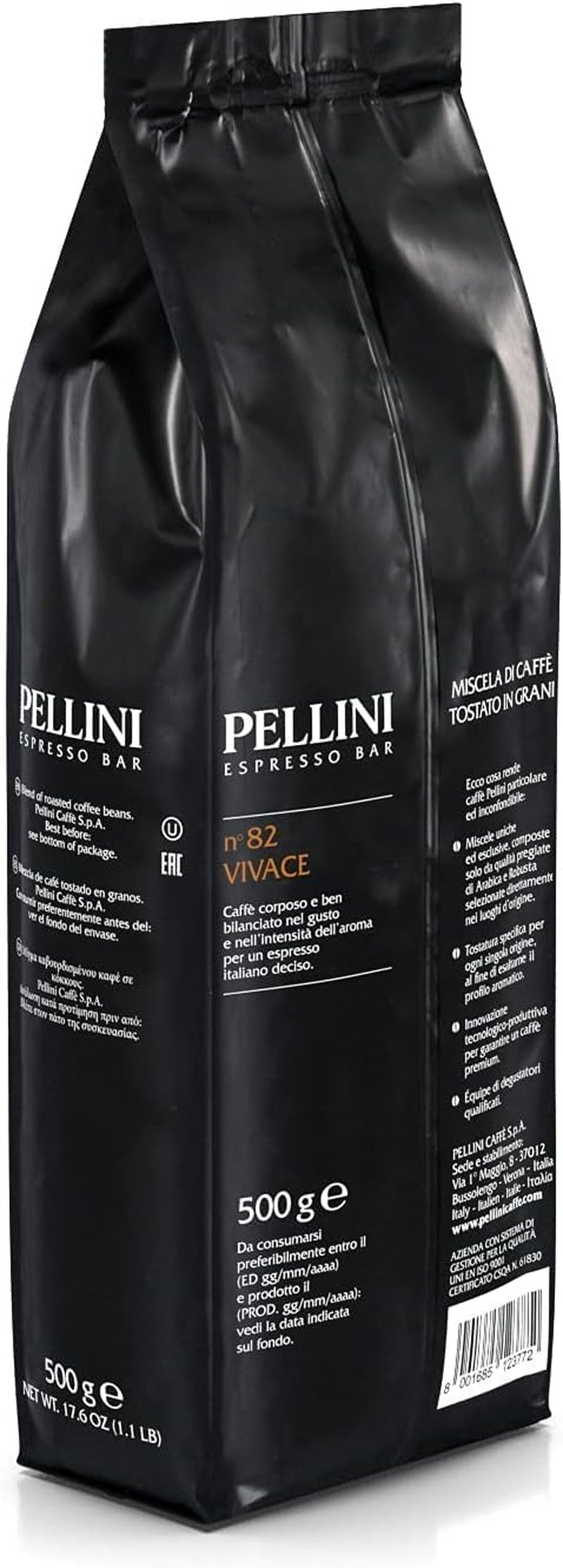 pellini č. 82 Vivace Coffee Beans 500 g