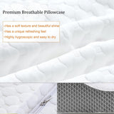 Paměťová pěna Ecosafeter, podpěra pro krk, ergonomická pera pro různé polohy pro spaní s detašovaným uzávěrem Perne ortopedice cervicale Naty Shop