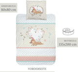 Povlečení pro dívky, Bambi, 100% bavlna Povlečení - dětské Naty Shop