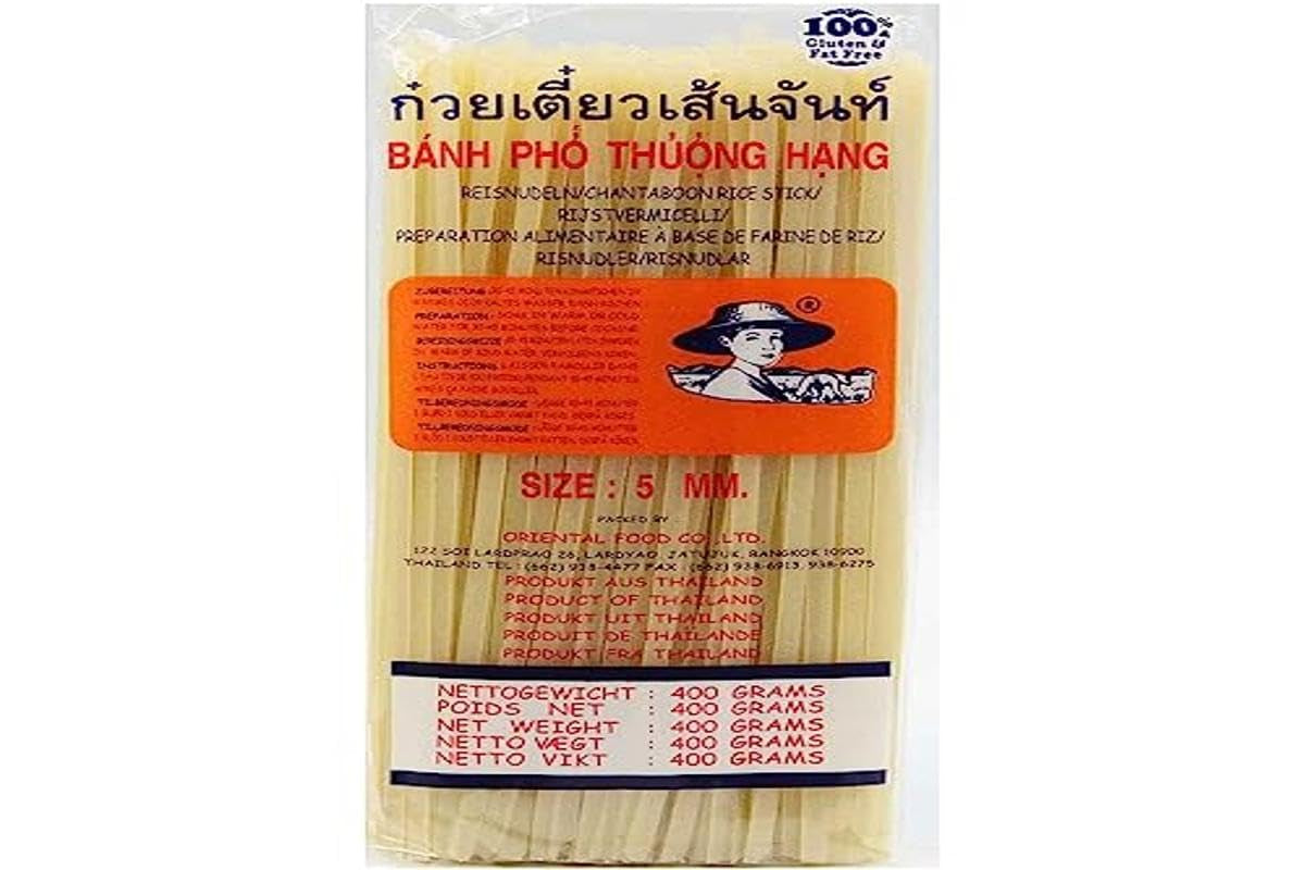- rýžové nudle (pravé) 5 mm, (1 x 400 g)
