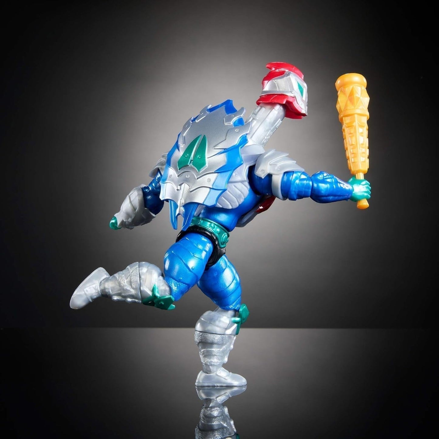 Masters of the Universe Origins Turtles of Grayskull Mekaneck Reptile Wars Pohyblivá akční figurka, Teenage Mutant Ninja a MOTU Crossover Hero Toy, JBN00, [Multicolor] Akční figurky Naty Shop