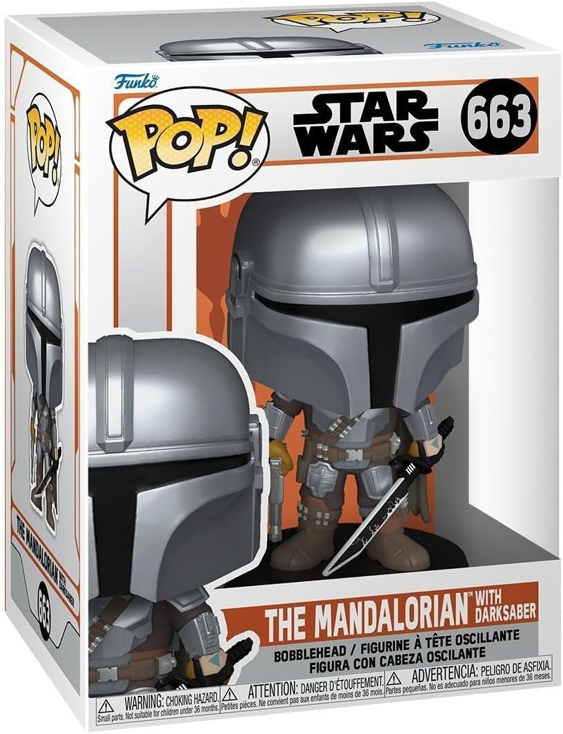 Funko Pop! Vinyl: Star Wars: The Mandalorian S9 - Vinylová sběratelská figurka - Nápad na dárek - Oficiální zboží - Hračka pro děti a dospělé - Televizní fanoušci - Figurky modelu pro sběratele a exponáty Akční figurky Naty Shop Výchozí název