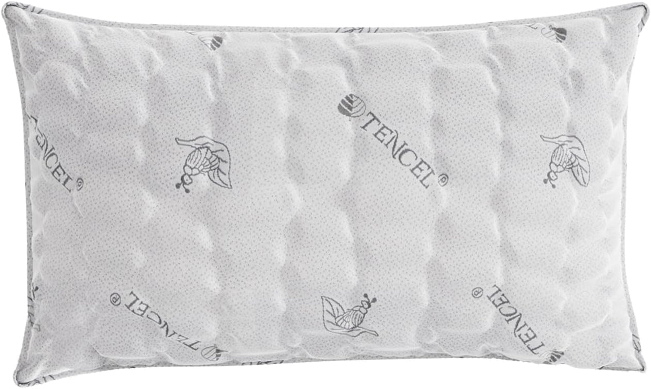 Italské povlečení MB Home Italia, polštář, biokeramika, světle šedá, 45 x 75 cm Naty Shop Tencel standardní polštáře