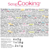 Scrapcooking - Sada 9 práškových potravinářských barviv - Modrá, Žlutá, Růžová, Fialová, Oranžová, Limetkově zelená, Červená, Pudrově růžová, Černá - Jedlé barvivo v prášku na dorty, muffiny, macarony - 4270