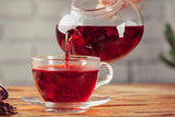 Babcia Jagoda - Ovocný čaj "Fruchtige Verführung" - 20 čajových sáčků - S ibiškem, jablkem, aronie, ostružinou, šípky, pomerančovou kůrou - Intenzivní ovocná chuť, bez kofeinu, vegan, přírodní, Cay - 40G