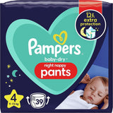 Plenky Pampers 81657566 Baby-Dry Pants, bílé