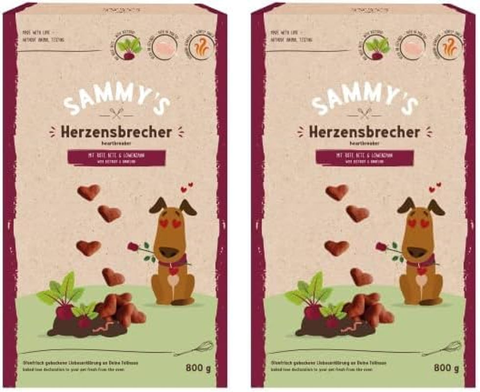 Sammyho müsli mince | Křupavé pečené svačiny pro psy | 5 obilných müsli mincí pro vašeho velkého chlupatého přítele (30 kg+) | 1 kg