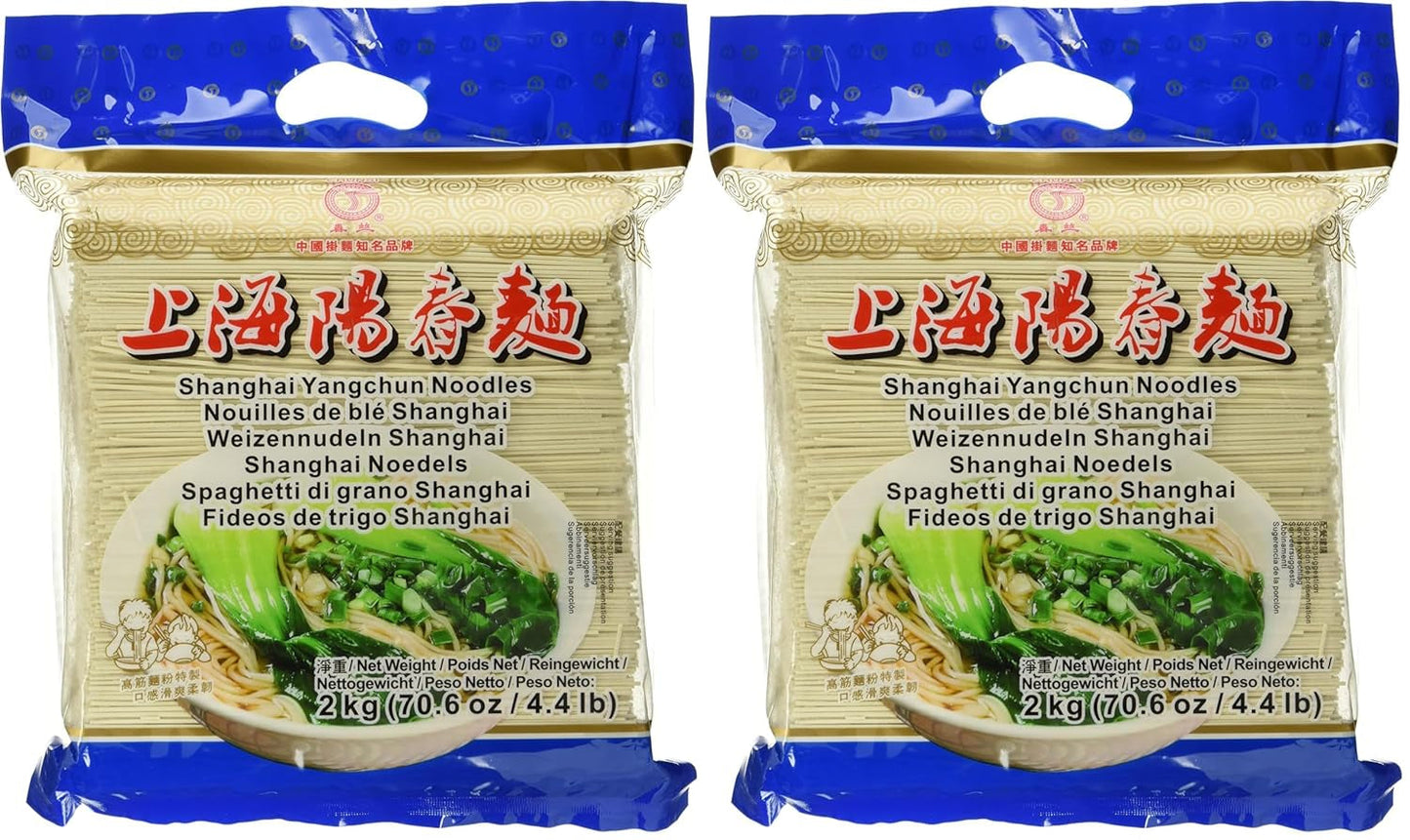 Pšeničné nudle (Shanghai), 1 balení (1 x 2 kg)