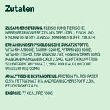 od Amazon Katzenfutter, nass, Dose, Stücke mit Geflügel in Sauce, 12 x 415 g