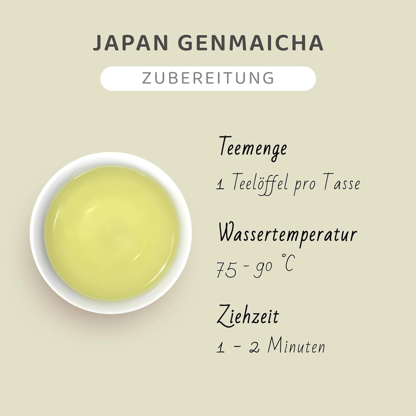 Genmaicha japonský zelený čaj s praženou rýží, 50 % Kagoshima Sencha, prémiový sypaný zelený čaj, tradiční směs, bez přidaných příchutí, 100 g | Wondertea Japonský zelený čaj Genmaicha