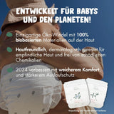 Eco plenky Eco by Naty Baby Eco plenky - prémiové organické plenky, ekologické, vyrobené z rostlinných materiálů, ideální pro citlivou dětskou pokožku (velikost 5 - 80 kusů)
