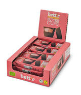 Bett'r bez viny organické lískooříškové pryskyřníky. 100% vegan, bez lepku a bez laktózy - 12 x 39 g