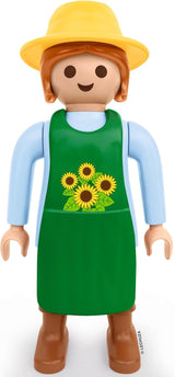 LECHUZA Gardener 2021 - Slunečnice (62,5 cm), Zelená/Světle modrá