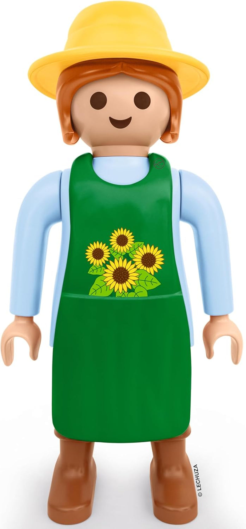 LECHUZA Gardener 2021 - Slunečnice (62,5 cm), Zelená/Světle modrá