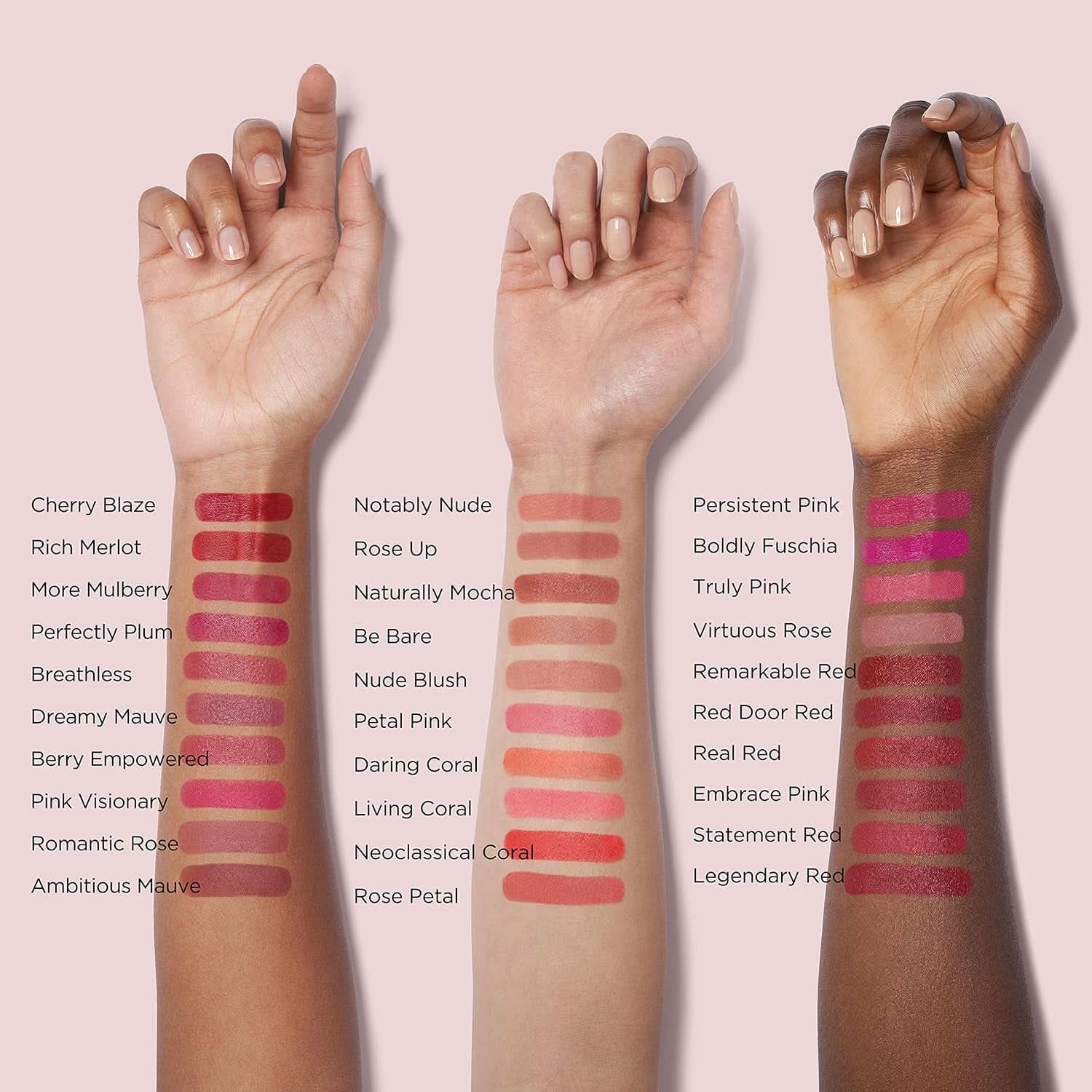 Elizabeth Arden Lip Color, Perfectly Plum Cosmetics a Beauty Naty Shop