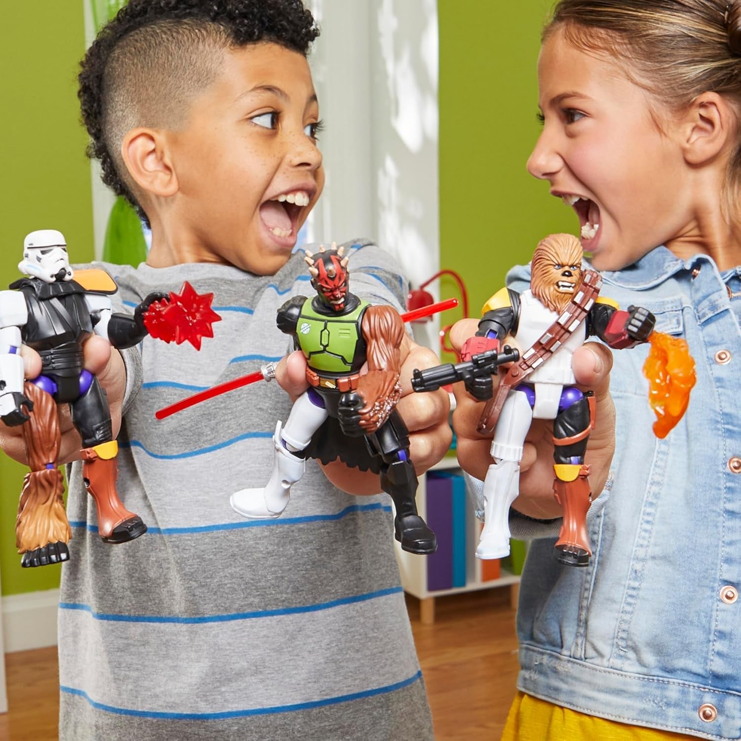 Star Wars Mixmashers Boba Fett Přizpůsobitelné Mix-And-Match akční figurky a příslušenství Akční figurky Naty Shop