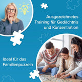 Trefl - Easypiece Puzzle : Známky - 300 dílků - Velké dílky, Snadné puzzle, Pro dospělé a děti od 10 let Puzzle Naty Shop