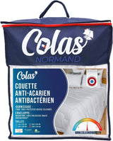 Přikrývka COLAS NORMAND, protiroztočová a antibakteriální, lehká, 260 X 240 cm, dlouhotrvající efekt, dokonalá hygiena, mikrovlákno, měkká a pohodlná, omyvatelná, bílá 53130250 Naty Shop Přikrývky a přikrývky Bílá 260X240 Cm