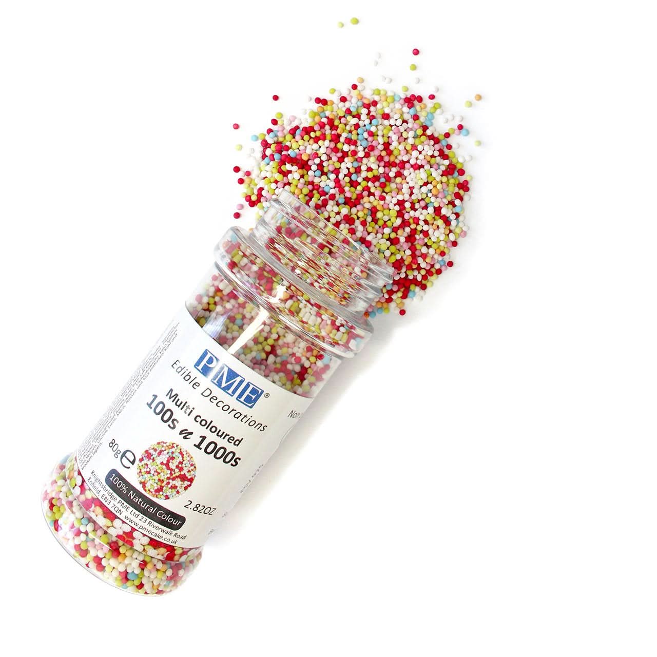 PME Nonpareilles Multicolor, 80 gramů Sprinkles Naty Shop