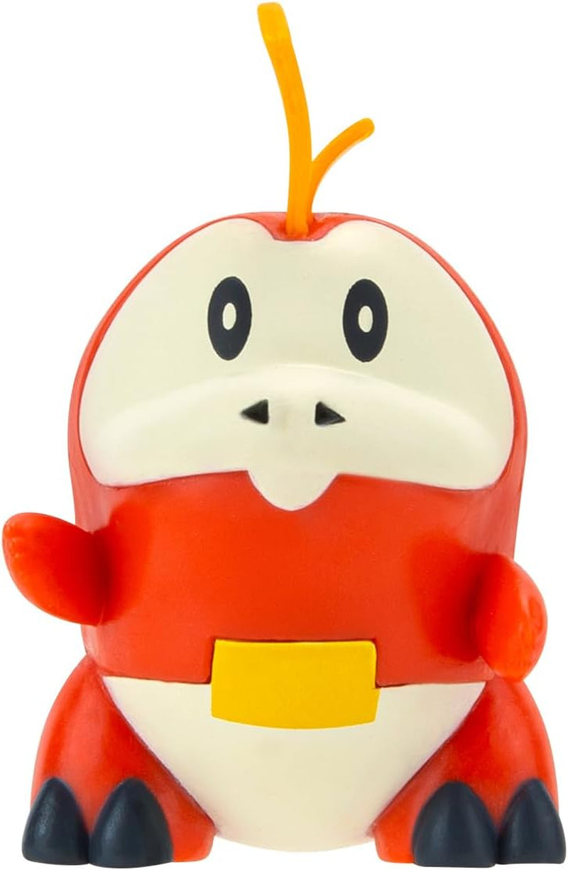 Pokémon PKW3402 - Multipack bitevních figurek - 4 balíčky s Pikachu, Croc, Kwaks, Felori, oficiální detailní figurky, každá 5 cm Akční figurky Naty Shop