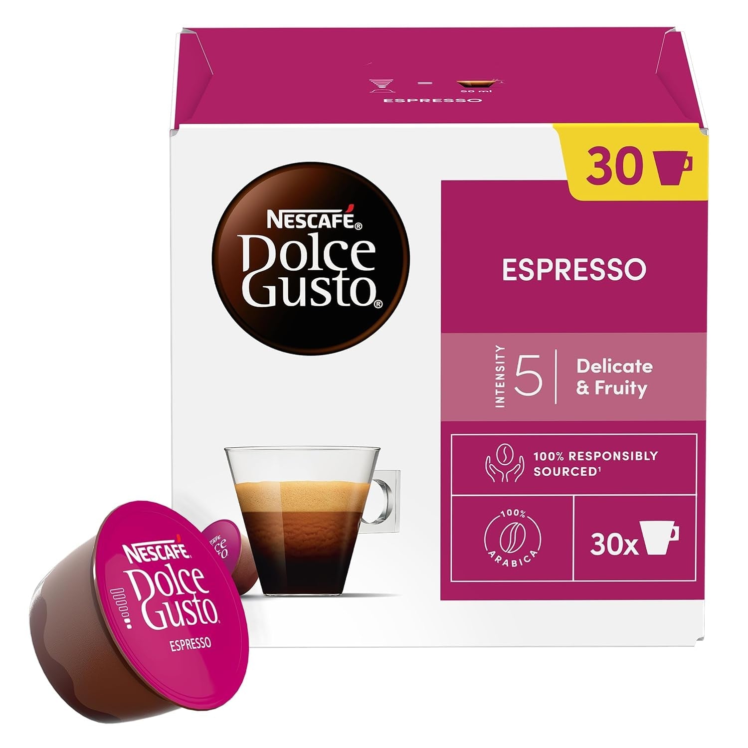 Vifycim Gusto Espresso – Café – 90 kapslí (3 Boîte XL x 30 kusů)
