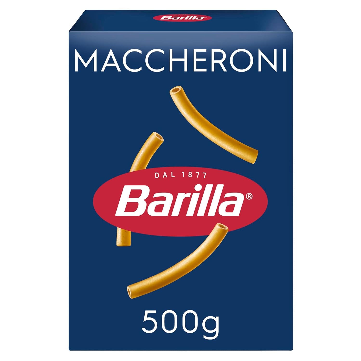 Pasta Barilla Classic Maccheroni no. 44 ks vysoce kvalitní tvrdé pšenice, vždy al dente, 500g