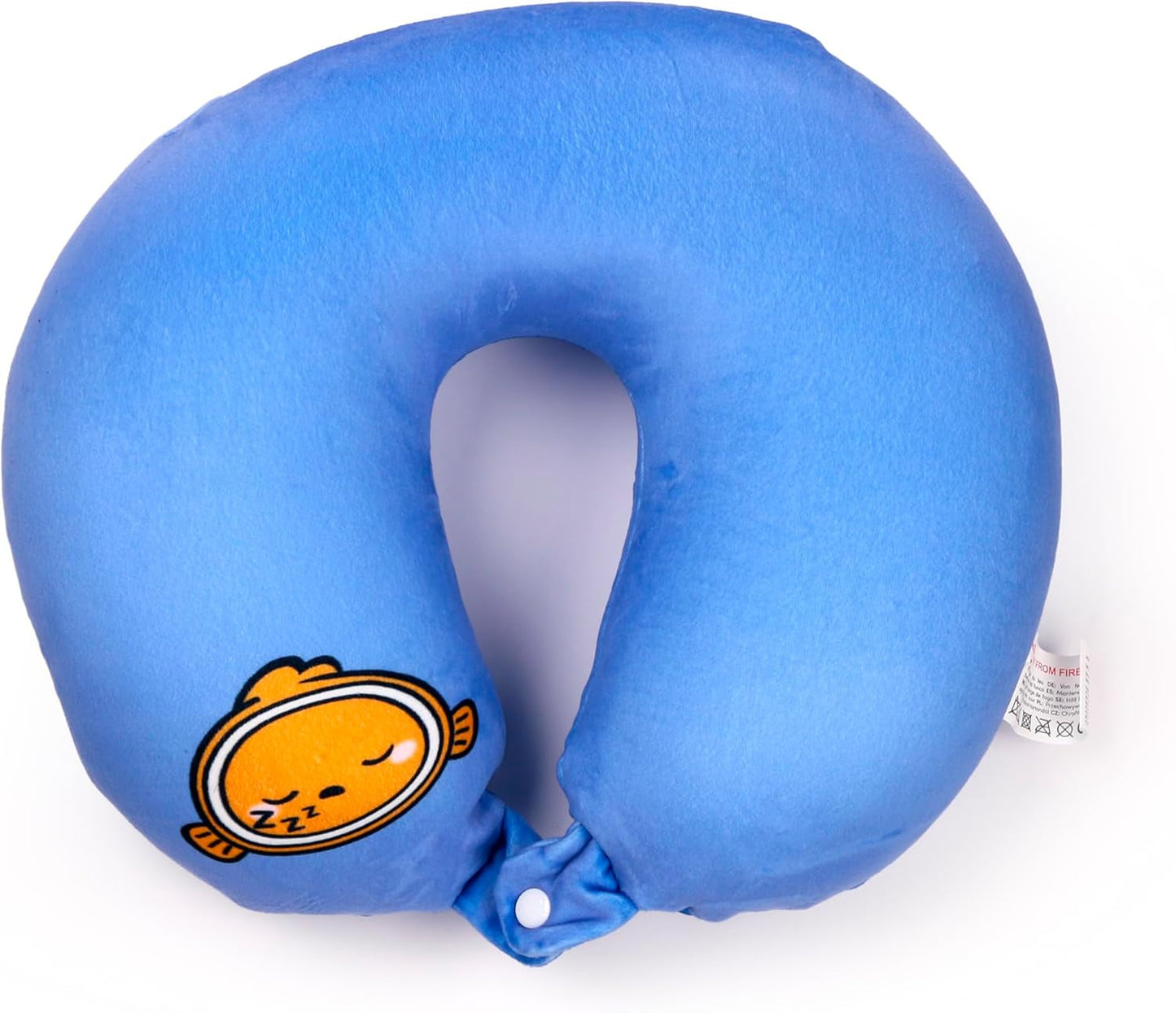Puckator Swapseazzz Adoramals oceánský clownfish 2 v 1 cestovní polštář a plyšová hračka Travel Pillows Naty Shop