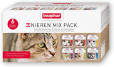 BEAPHAR – Renal Diet Mixed Package – Kompletní krmivo pro kočky s chronickým selháním ledvin – Pro podporu funkce ledvin – 6 x 100 g