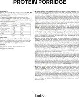 Kompletní proteinové ovesné vločky, volně ložené, vysokoproteinové ovesné vločky, syrovátka, vysoký obsah vlákniny, proteinová kaše, neochucené, 1 kg