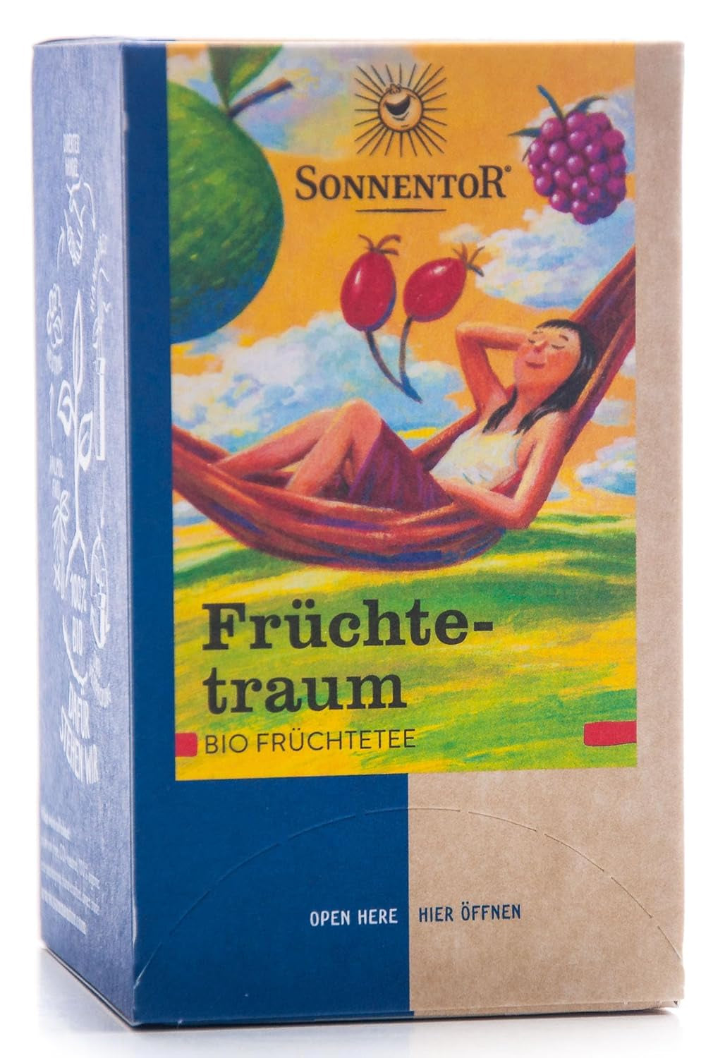 Bio ovocný čaj, Früchtetraum, 45 g