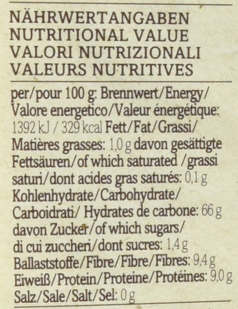 Verival Maisgrieß - Bio, 6Er balení (6 X 500 G sáček) - Bio Cereale Naty Shop