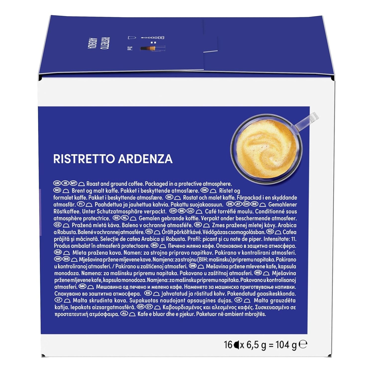NESCAFÉ DOLCE GUSTO Espresso Ardenza Kaffeekapseln 3er Pack (3 x 16 kapslí)