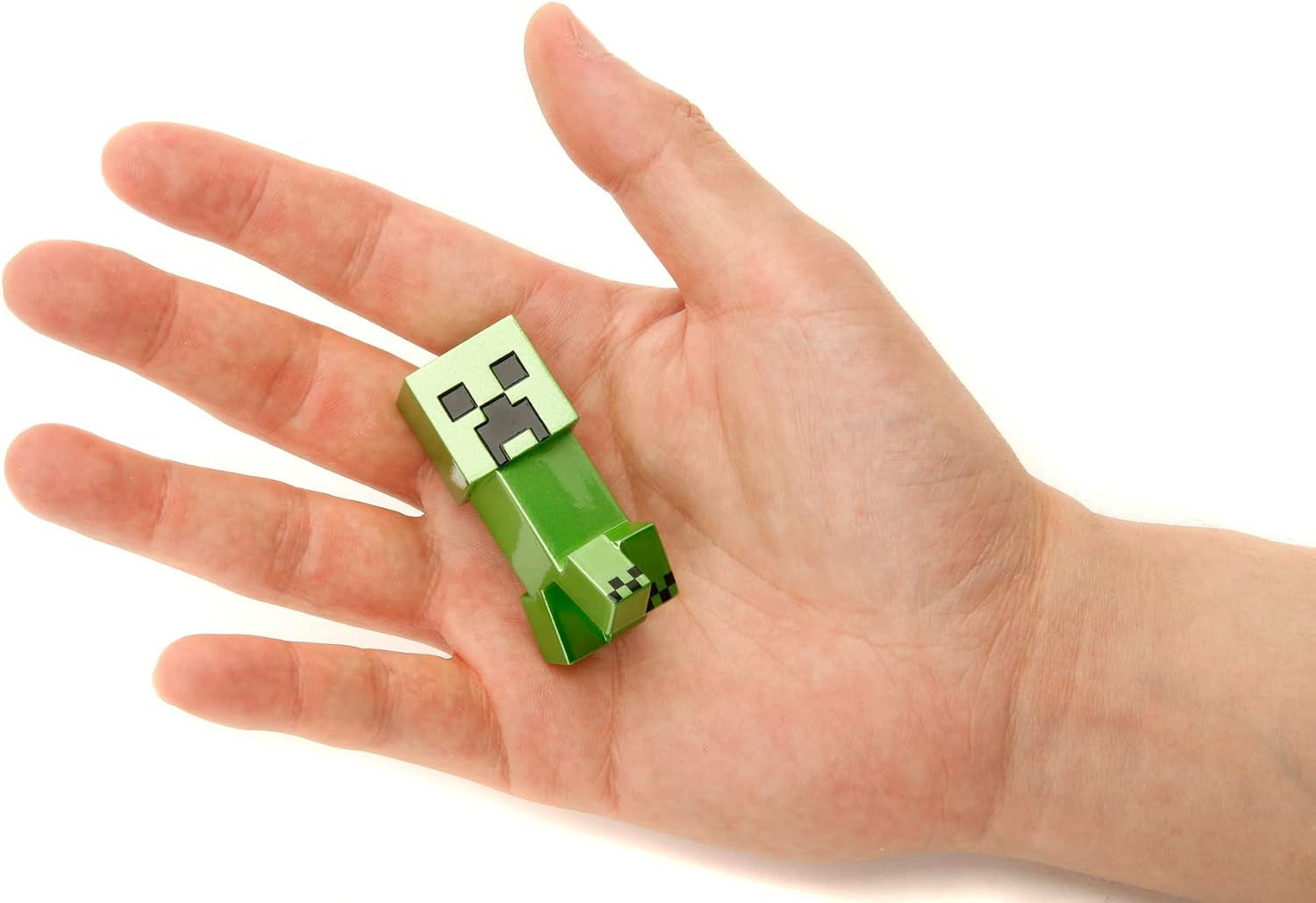 Sada postaviček Jada Toys Minecraft (4 kusy) Vyrobeno z kovu - Sběratelské figurky Minecraft Caves & Cliffs (Steve, Alex, Creeper a Warden) pro hráče a sběratele 8+ 6 cm každá akční figurka Naty Shop