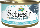 Mokré krmivo pro kočky Cat Jelly Kitten Tuňák s Aloe Vera, želé, 24 krabiček x 85 g