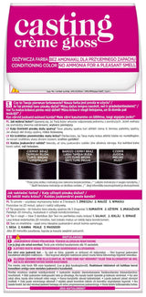 Barva na vlasy L'Oréal Paris Casting Crème Gloss 210 - Navy Blue Black Hair Dye Shop