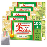Yunnan Tuocha Zouji - Bio zelený čaj s kumquatem - Vitamin C - 100 čajových sáčků - 200 g - Kvalita Yunnan zaručena