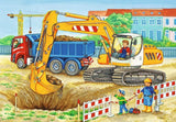 Ravensburger Puzzle pro děti - 07616 Staveniště a farma - Puzzle pro děti od 3 let, s 2X12 dílky Puzzle Naty Shop