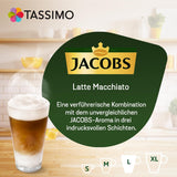 Tassimo Kapseln Jacobs Type Latte Macchiato Classico, 5 x 8 polštářků, 40 kávových kapslí