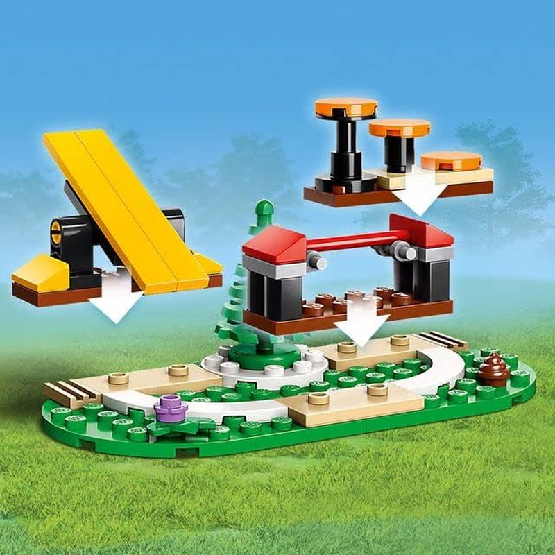 LEGO 60369 City Mobilní výcvik policejních psů, policejní auto s přívěsem, figurky psa a štěněte, sada zvířat pro děti od 5 let Stavebnice Besuche den LEGO-Store