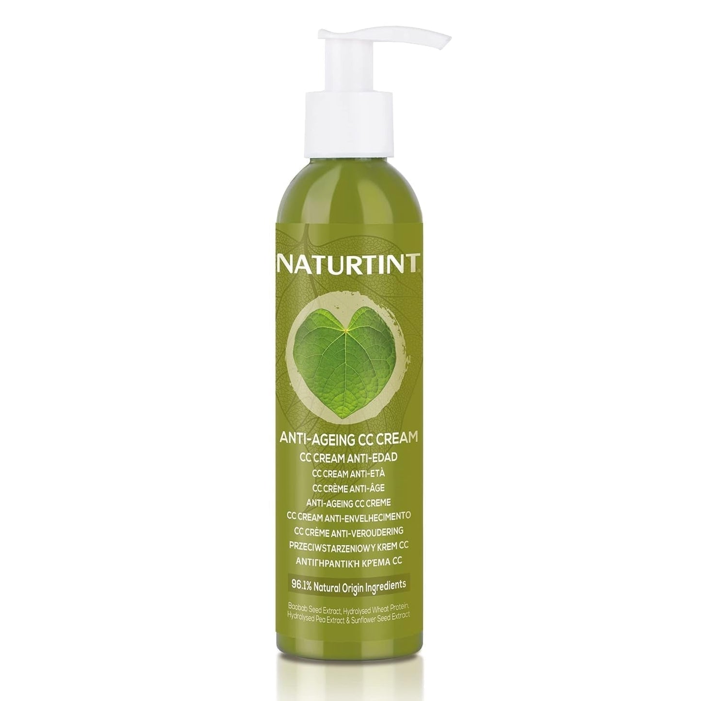CC krém s přírodním odstínem. Maska na vlasy bez oplachování. Pro suché a poškozené vlasy. Opravuje a hydratuje. 96% přírodních složek. 200 ml Naty Shop vlasová maska 200 ml (1 balení)