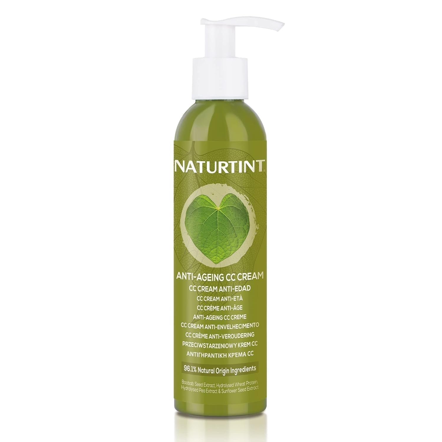 CC krém s přírodním odstínem. Maska na vlasy bez oplachování. Pro suché a poškozené vlasy. Opravuje a hydratuje. 96% přírodních složek. 200 ml Naty Shop vlasová maska 200 ml (1 balení)