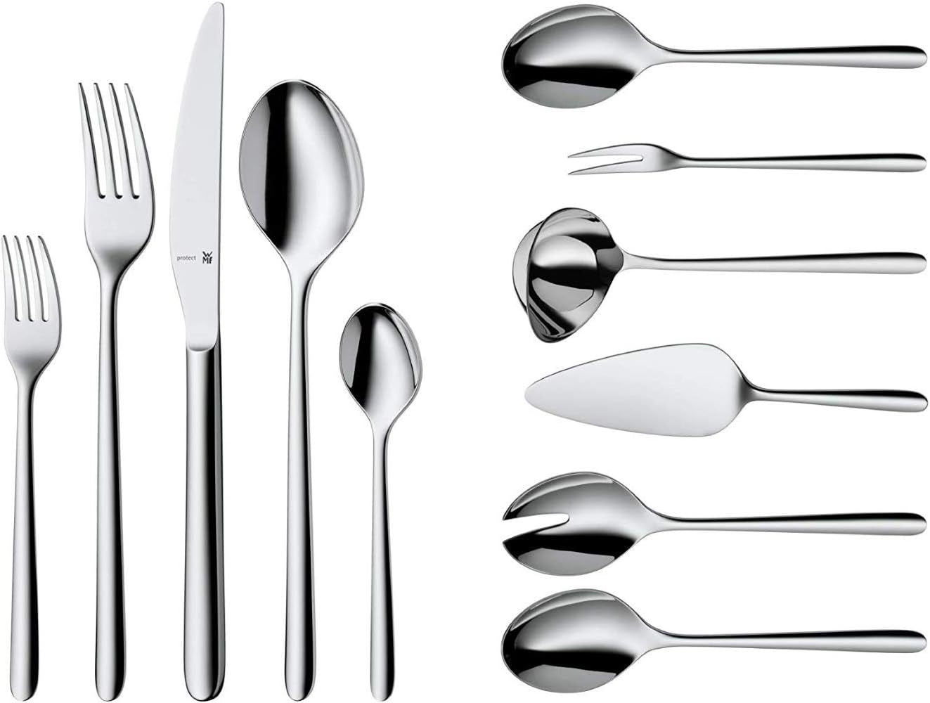 Sada příborů WMF Flame plus pro 12 osob Sada příborů Kitchen Naty Shop Single